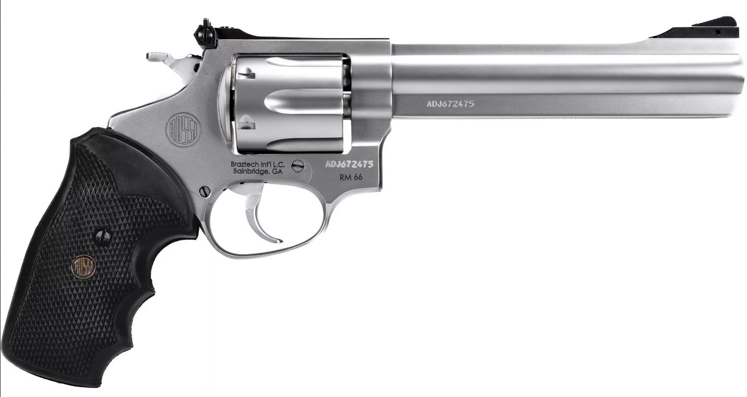 ROSSI RM66 357MAG 6'' SS SEMI-GLOSS 6RD - Revolvers